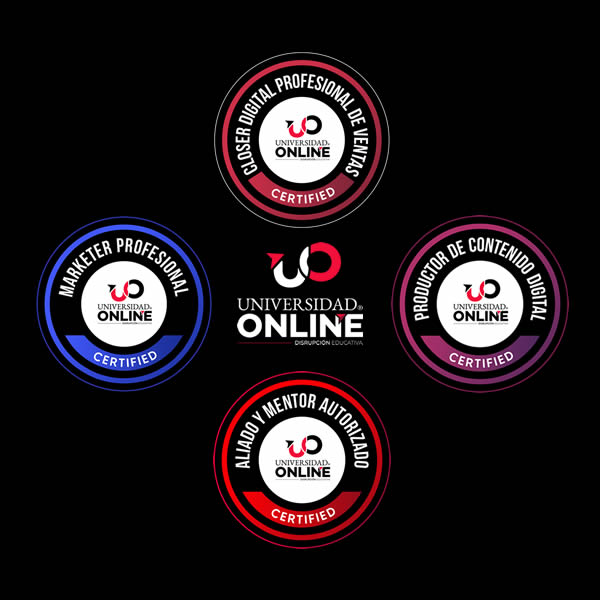 Certificaciones Internacionales Closer, Marketer y CoProductor Digital