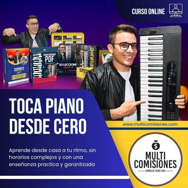 Toca Piano desde Cero — Nivel 1