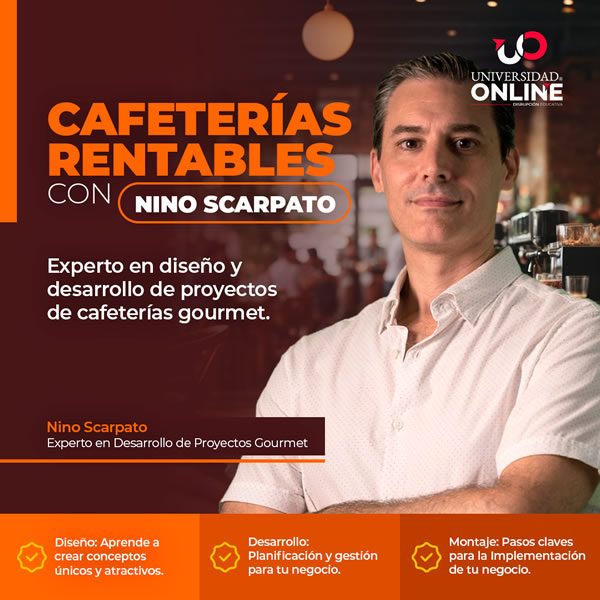 Tu Cafetería Rentable con Nino Scarpato