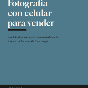 Fotografía con celular para vender